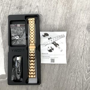 Apple Watch Band Golden Stainless Steel Metal